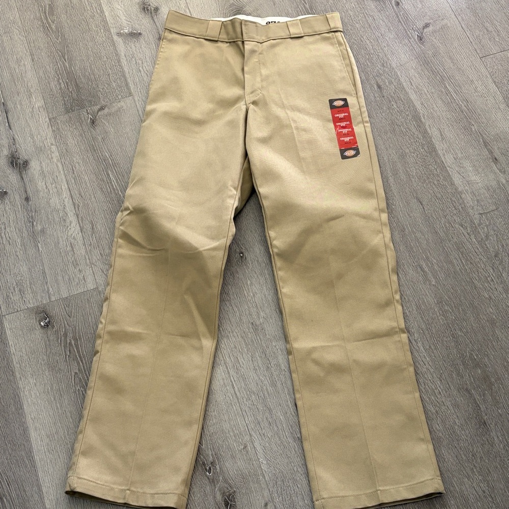Dickies Men's Khaki Chinos
